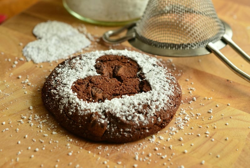 Cookies on a plate